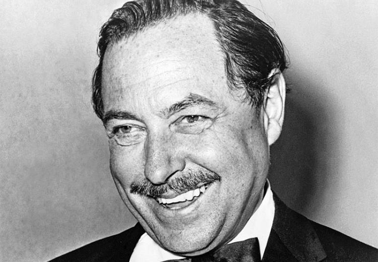 Tennessee Williams at 20th anniversary of The Glass Menagerie opening.