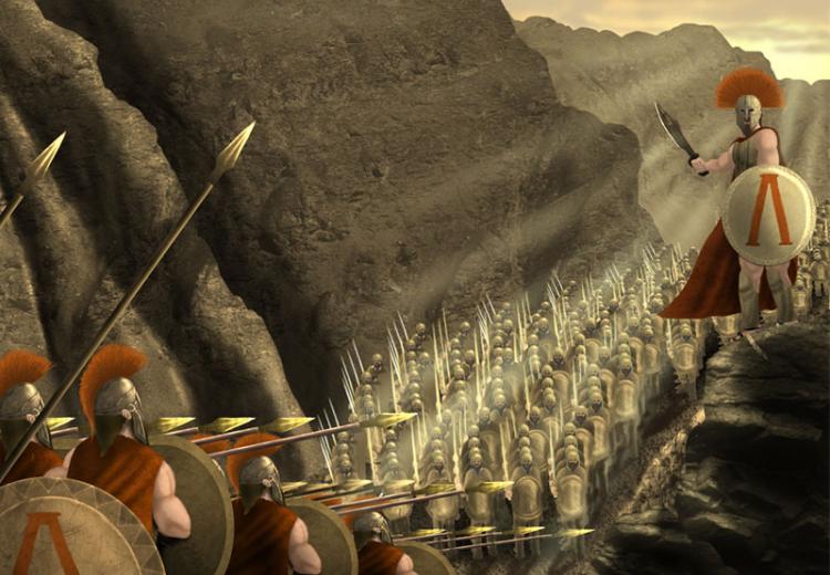 Battle Of Thermopylae Neh Edsitement - 