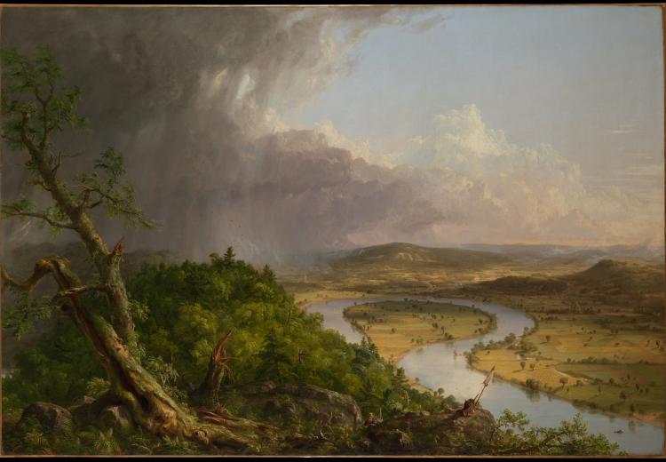 Thomas Cole, "The Oxbow," 1836