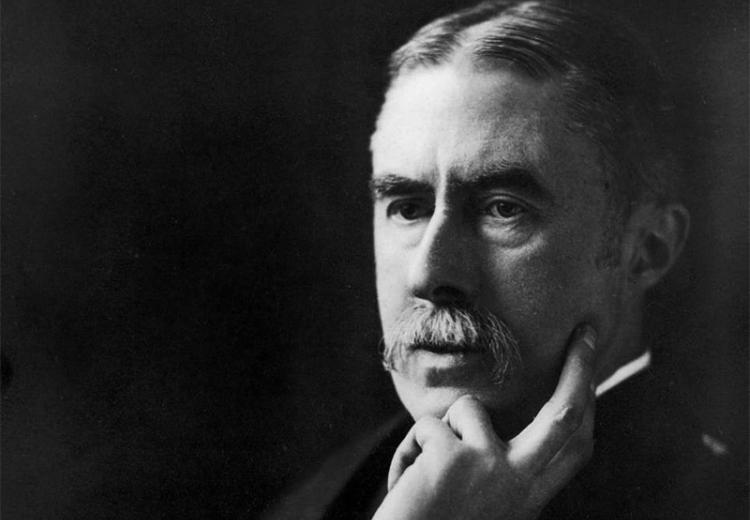 Alfred Edward Housman, English classical scholar and poet.