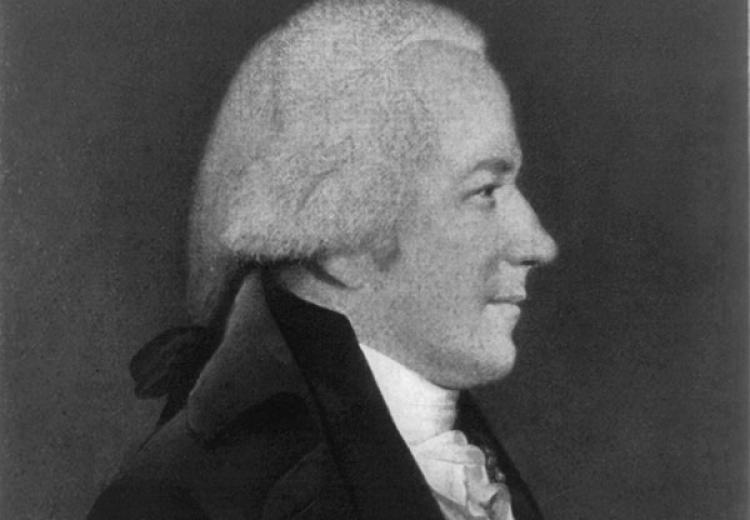 Portrait of Alexander Hamilton, Federalist.