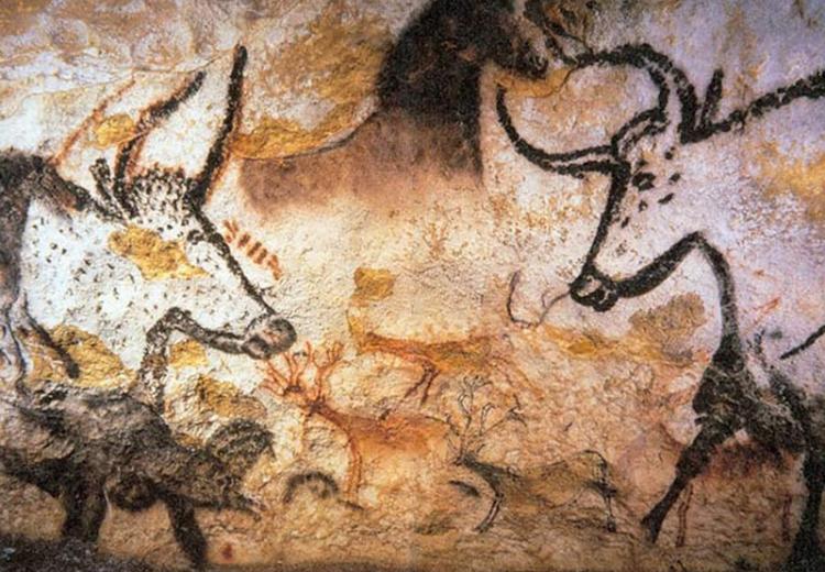 slender man cave paintings