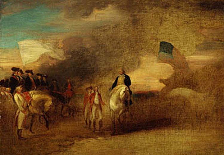 Cornwallis's surrender at Yorktown