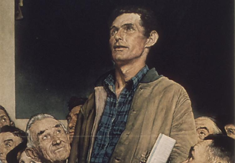 norman rockwell freedom from fear meaning