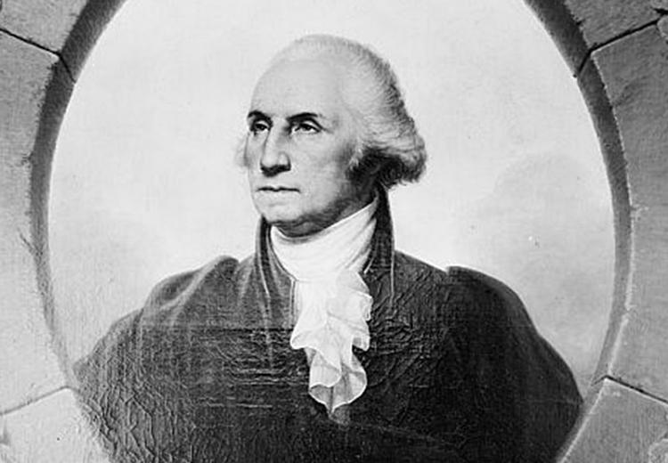 George Washington in the uniform of the Continental Army, by Rembrandt Peale.