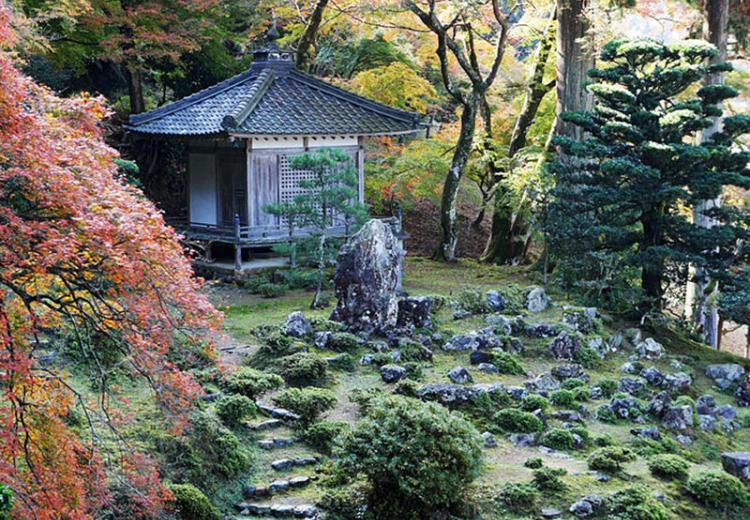 Mantoku-ji in Obama, Fukui prefecture, Japan.