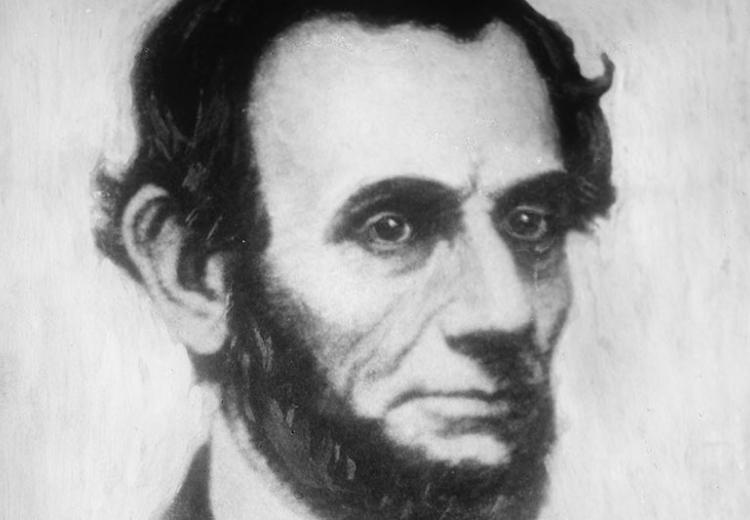 Abraham Lincoln photographed by Gertrude Käsebier.