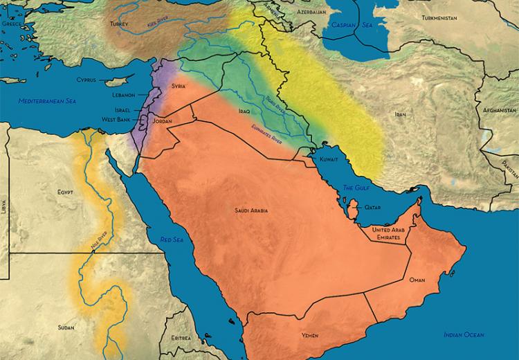 Middle East Map