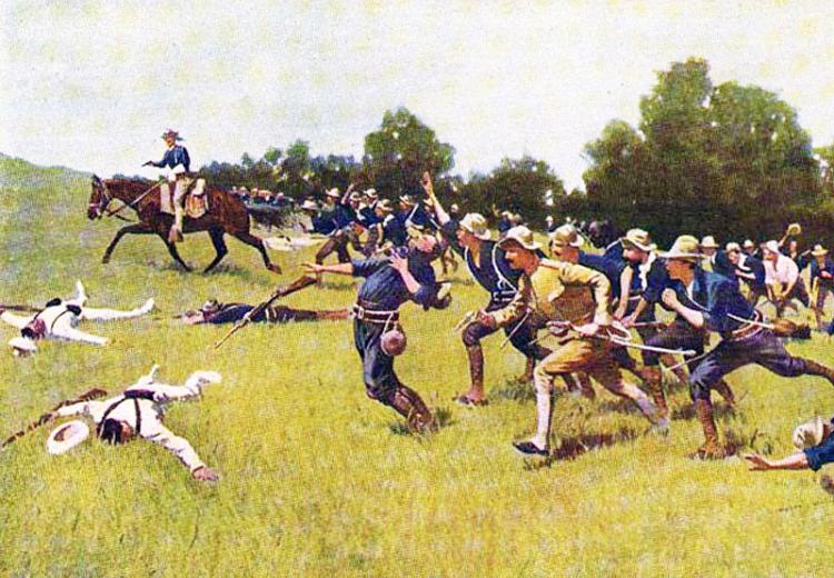 Charge of the Rough Riders at San Juan Hill