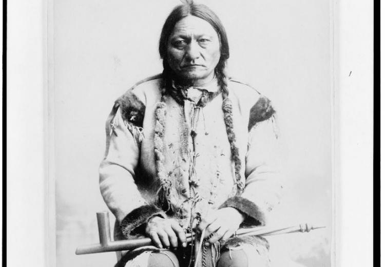 Portrait of Chief Sitting Bull, ca. 1884.