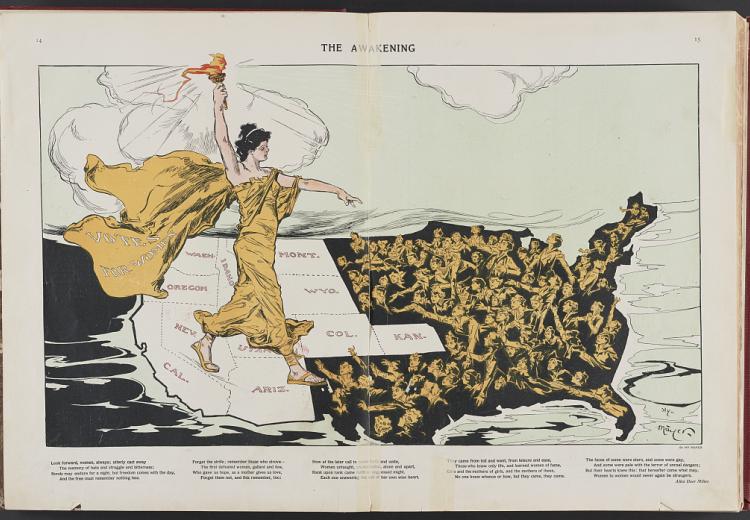 Chronicling And Mapping The Women's Suffrage Movement | NEH-Edsitement