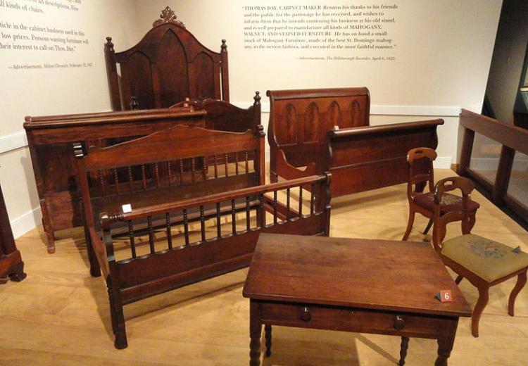 Furniture by Thomas Day - North Carolina Museum of History.