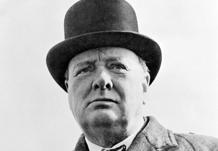 Sir Winston Churchill, 1942.