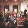 Picture of the gathering of Framers to sign the constitution